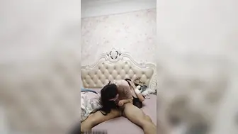 91原创：高颜值抖音美女网红焕儿收费视频曝光，什么叫做极致的反差，内射开头！
