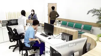 【麻豆传媒】职场淫行系列-楚梦舒【医院淫行揭秘】柜台底下的强制性爱，高清720P原版首发【MDWP-0015】