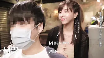 【麻豆传媒】无套系列-吴梦梦【性爱发廊】巨乳设计师的诱惑，高清720P原版首发【MM-057】