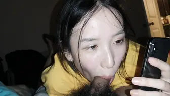 淫荡绿帽人妻 边口边回信息