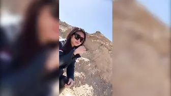 爱野战的欲女，经常约炮友野战